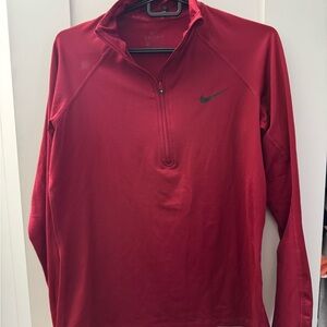 Nike Dri-FIT Red Pullover